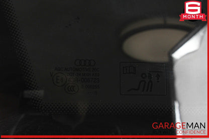 12-17 Audi Q5 Rear Left Driver Side Door Quarter Window Glass 8R0845299Q OEM
