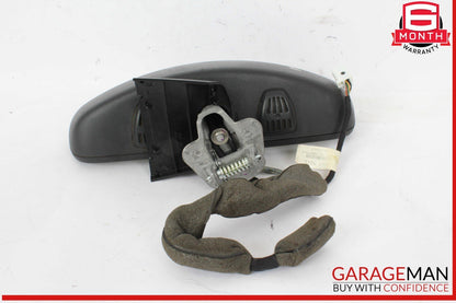 12-17 Mercedes W204 C250 C300 E350 Top Upper Interior Rear View Mirror Black OEM