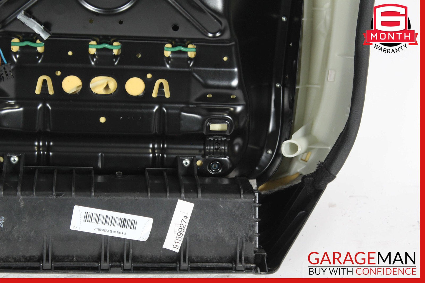07-09 Mercedes W211 E350 E550 Top Upper Seat Cushion Front Right OEM