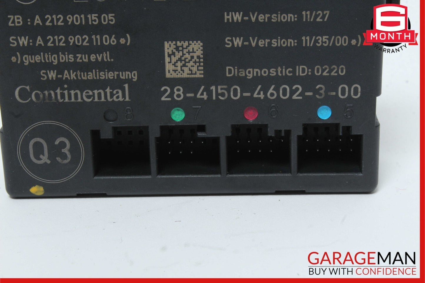 08-18 Mercedes SLK250 CLS400 E350 C250 Front Right Side Door Control Module Unit