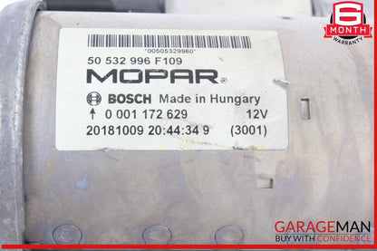 17-24 Alfa Romeo Giulia Engine Starter Motor 50532996 OEM