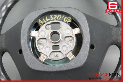 98-05 Mercedes W163 ML500 ML320 ML55 AMG 4 Spoke Driver Steering Wheel Black OEM