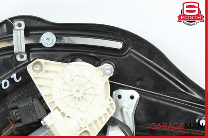 10-16 Mercedes W207 E350 Rear Right Window Regulator Motor Plate Frame Assy
