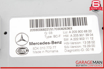 15-20 Mercedes W205 C300 GLC43 C63 AMG SAM Signal Lamp Control Module OEM
