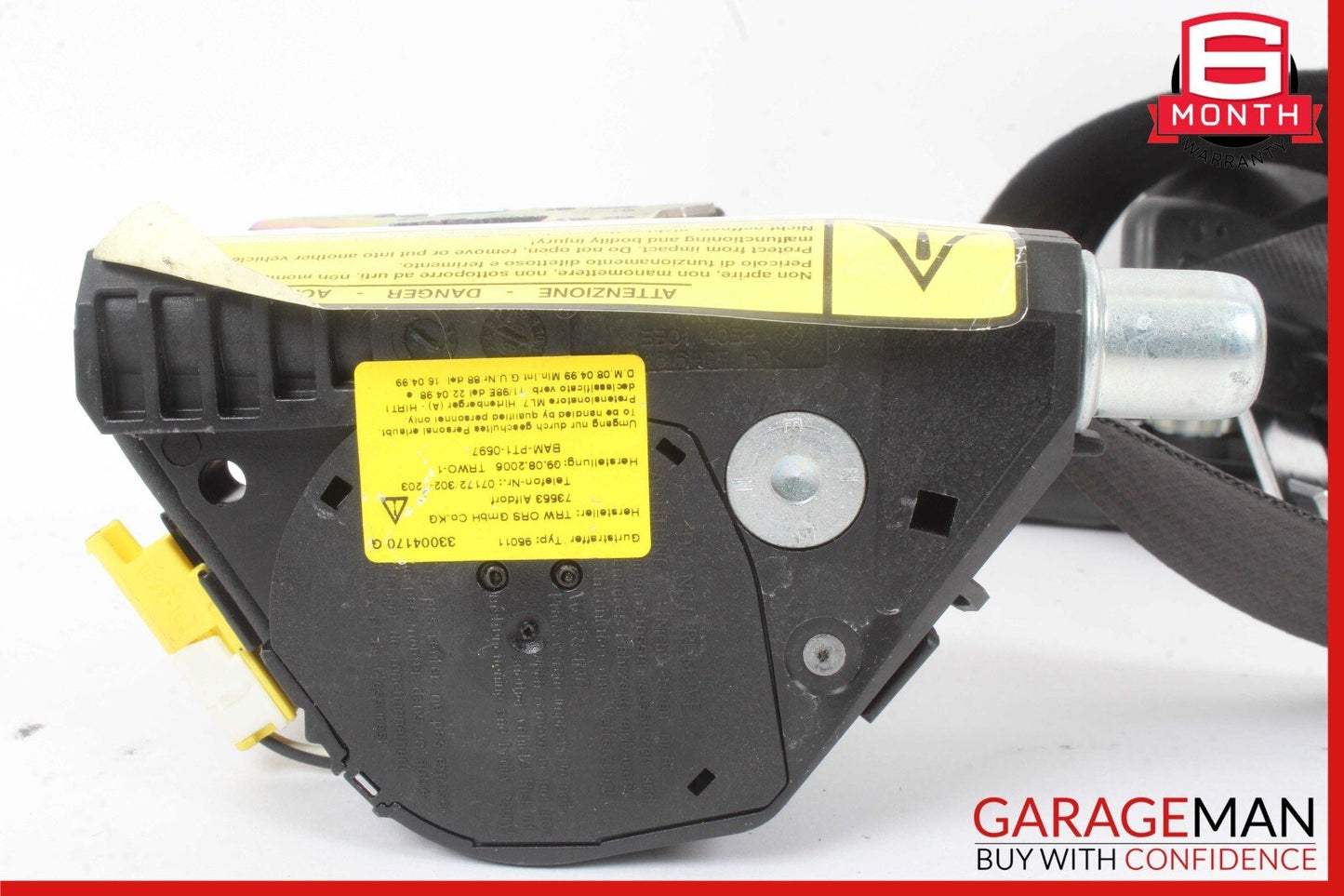 03-08 Maserati Quattroporte M139 Front Right Seatbelt Seat Belt Retractor OEM