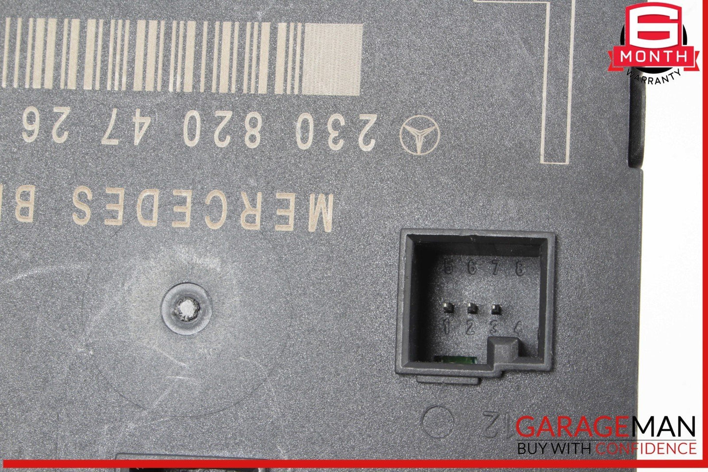 03-12 Mercedes R230 SL500 SL55 AMG Front Left Door Control Module 2308204726 OEM