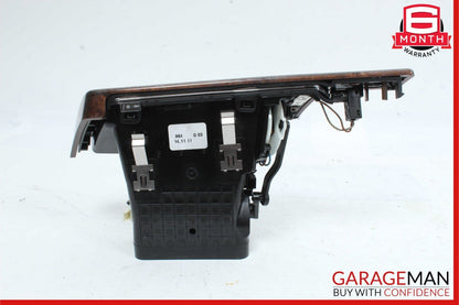 10-13 Mercedes W212 E350 Dashboard Dash AC A/C Air Vent Left Trim Wood OEM