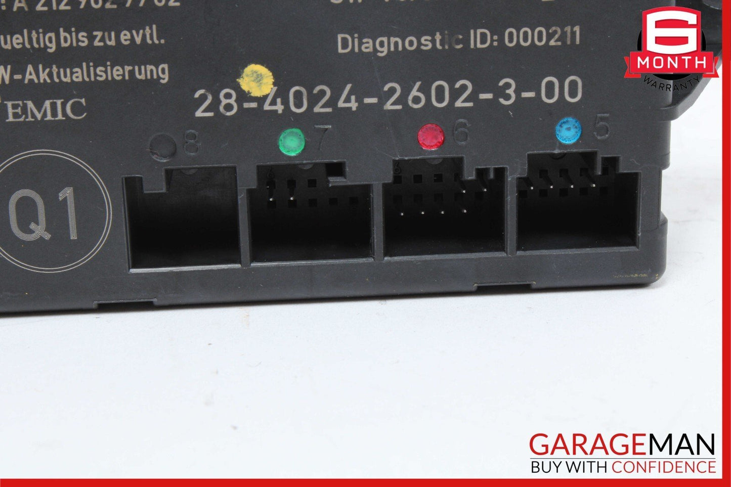 08-18 Mercedes W204 C250 C300 Rear Right Passenger Side Door Control Module OEM