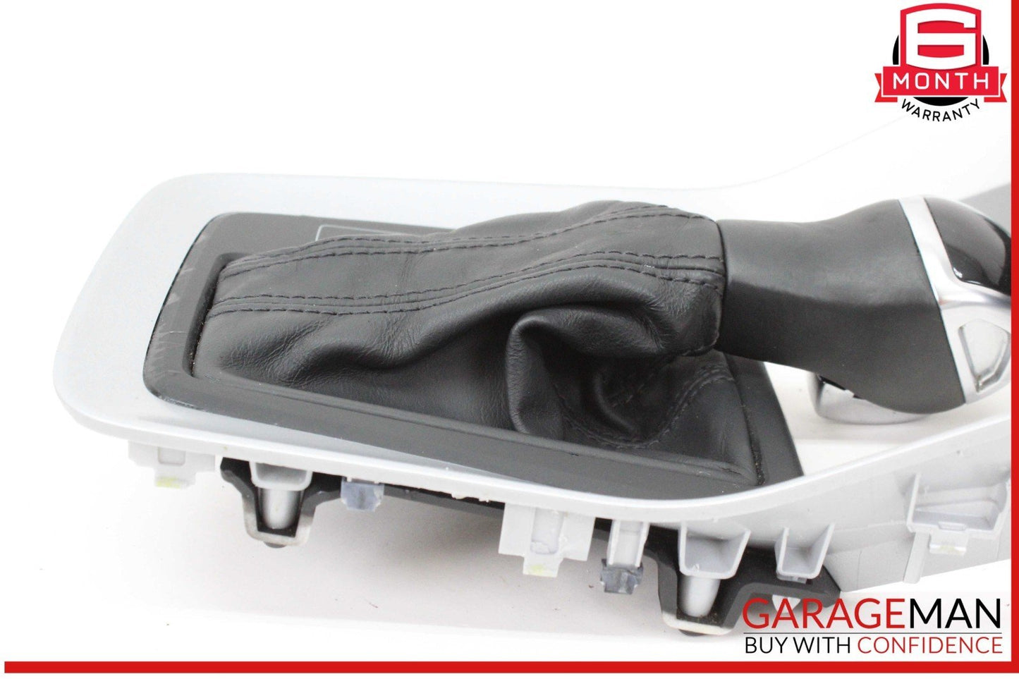 19-24 Audi Q3 Front Center Console Gear Shifter Knob Boot w/ Trim & Switches OEM