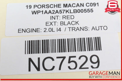 15-24 Porsche Macan Rear Right Side Blind Spot Radar Sensor Control Module Unit