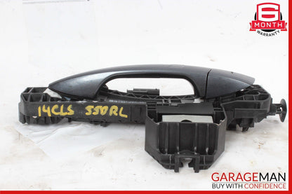 12-18 Mercedes W218 CLS550 Rear Left Side Exterior Door Handle Keyless Go OEM