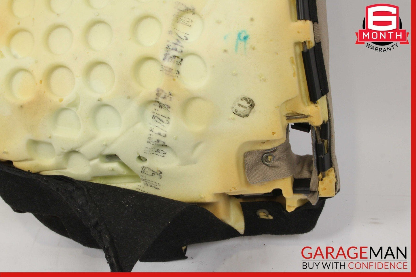 12-16 Mercedes W218 CLS500 Rear Right Side Lower Bottom Seat Cushion Beige OEM