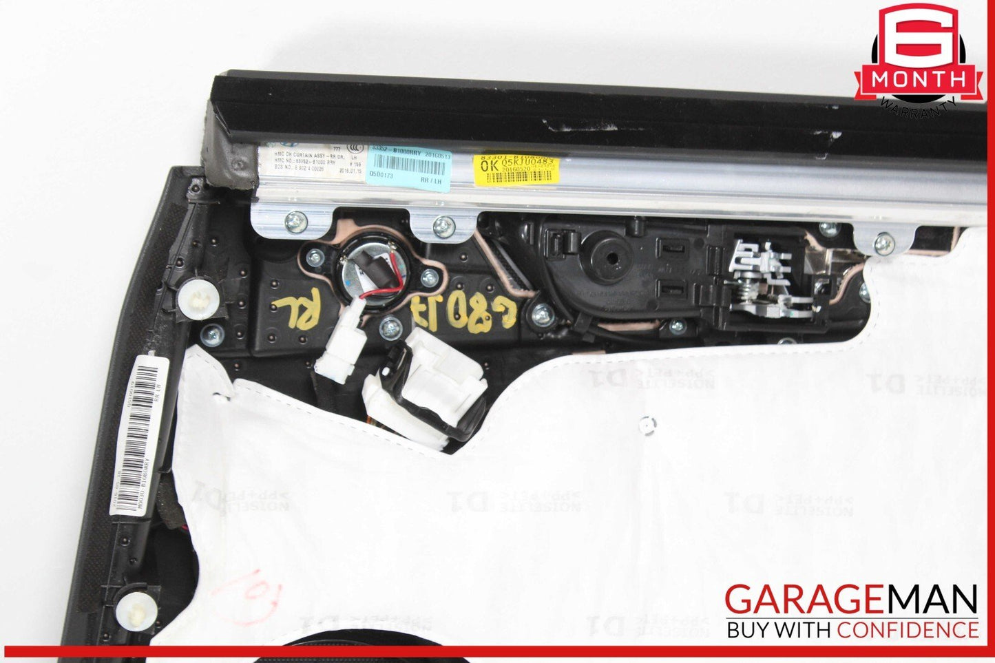15-20 Hyundai Genesis G80 Rear Left Driver Side Interior Door Panel OEM