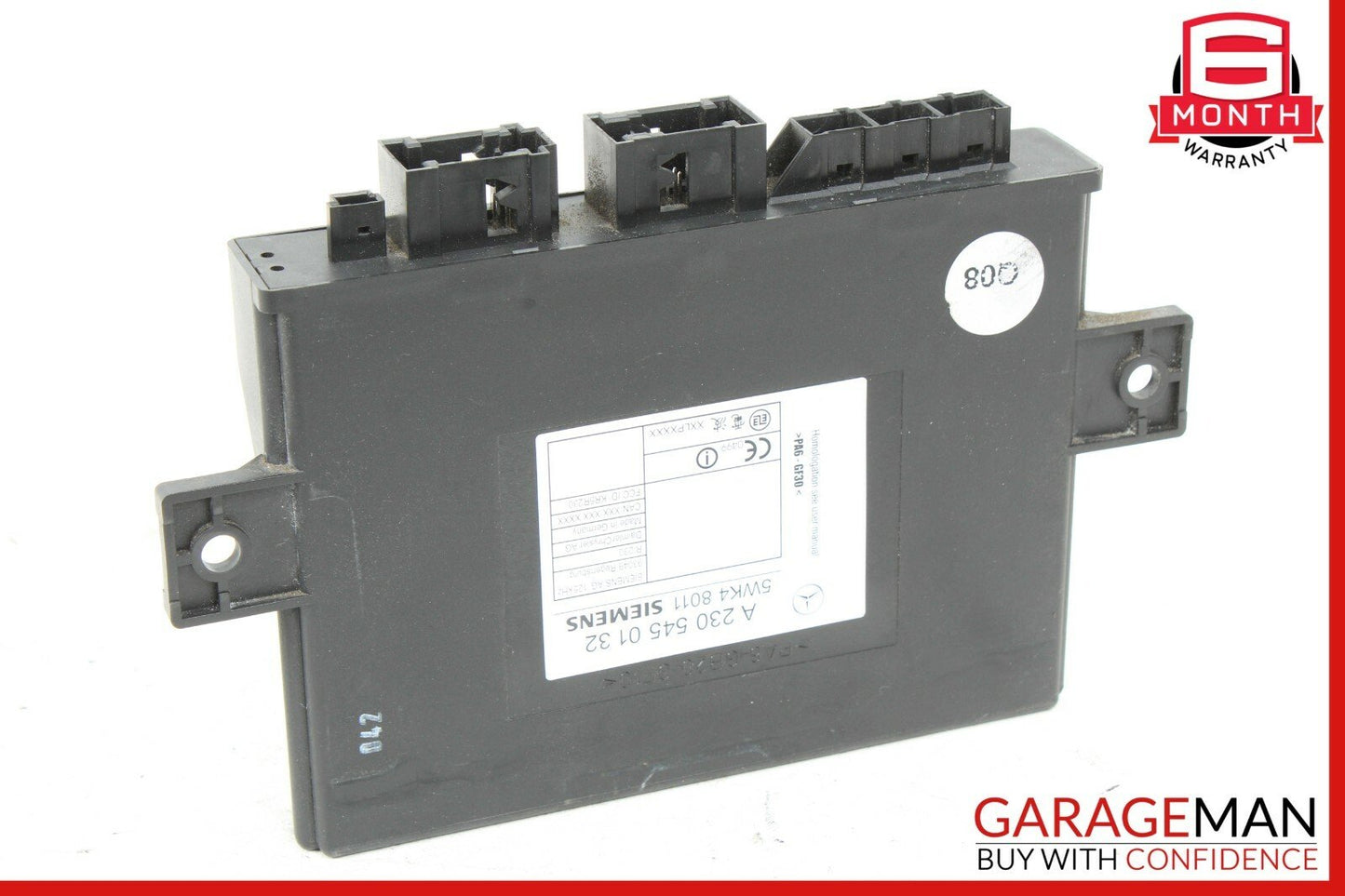 00-06 Mercedes R230 SL500 CL500 Key Less Go Entry Computer Control Module OEM