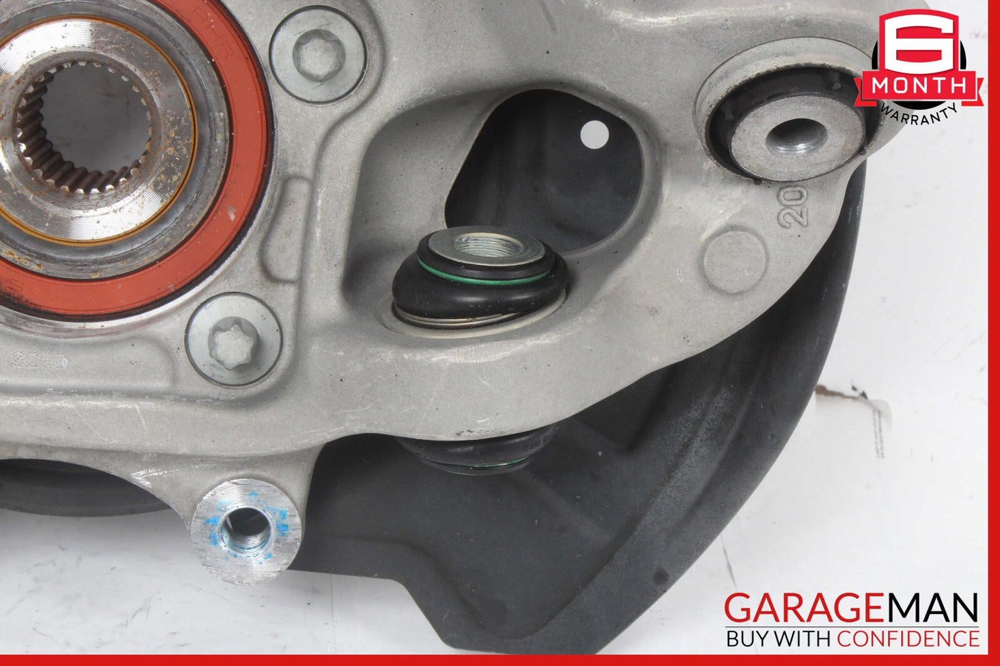 10-18 Mercedes W212 E350 Rear Left Side Spindle Knuckle Hub OEM
