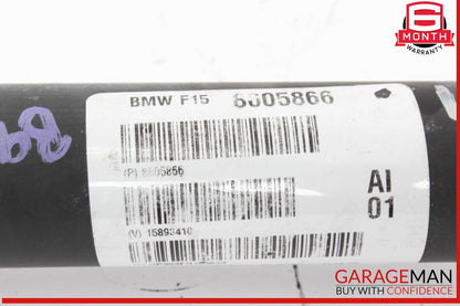 14-18 BMW X5 Front Drive Shaft Driveshaft Propeller 8605866 OEM
