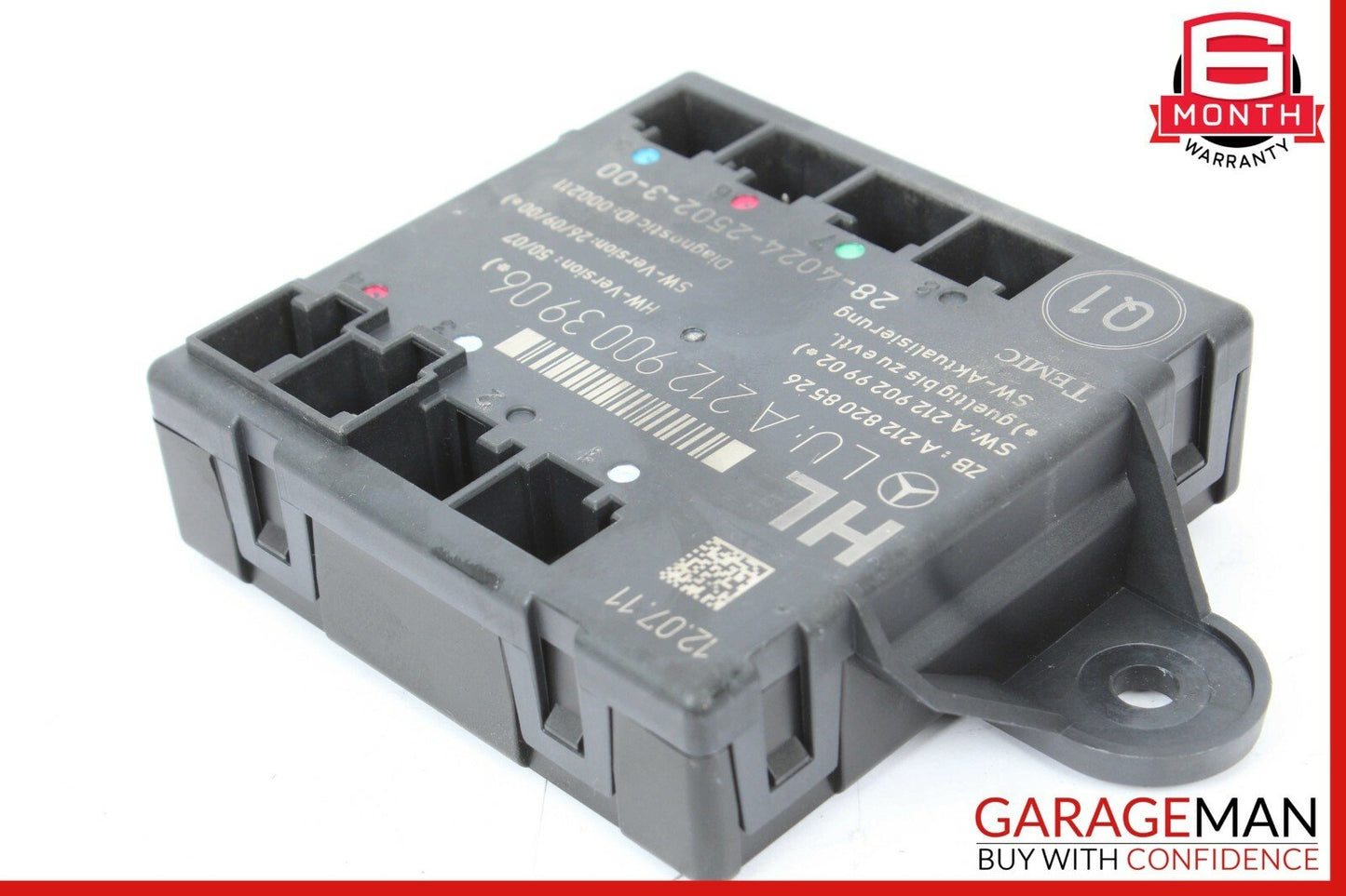 08-14 Mercedes W212 E350 C300 Rear Left Driver Side Door Control Module OEM