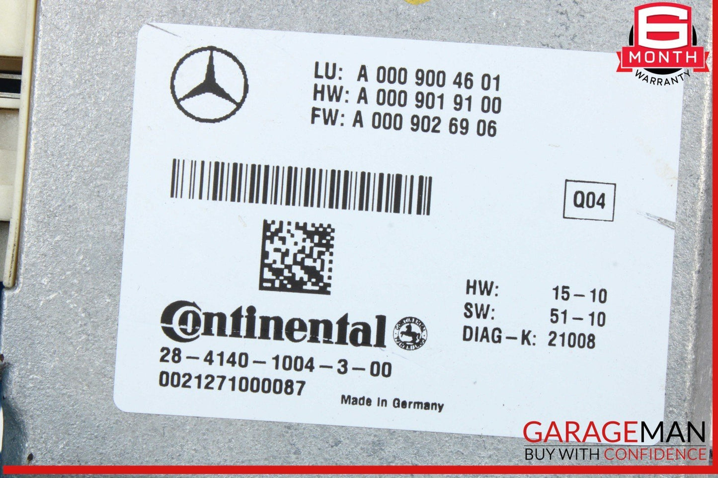12-16 Mercedes W221 S550 GL550 Distronic Adaptive Cruise Control Module Unit OEM