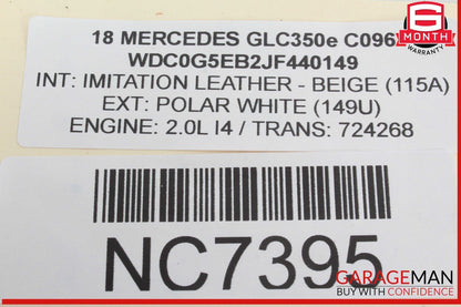 15-20 Mercedes X253 C350e Front Left Driver Side Door Lock Latch Actuator OEM