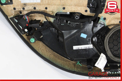 14-22 Maserati Ghibli M157 Rear Right Side Interior Door Panel Cover Black