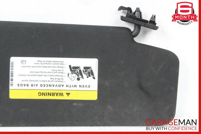08-14 Mercedes W204 C250 C300 Front Left Side Sun Visor Sunvisor Shade Black