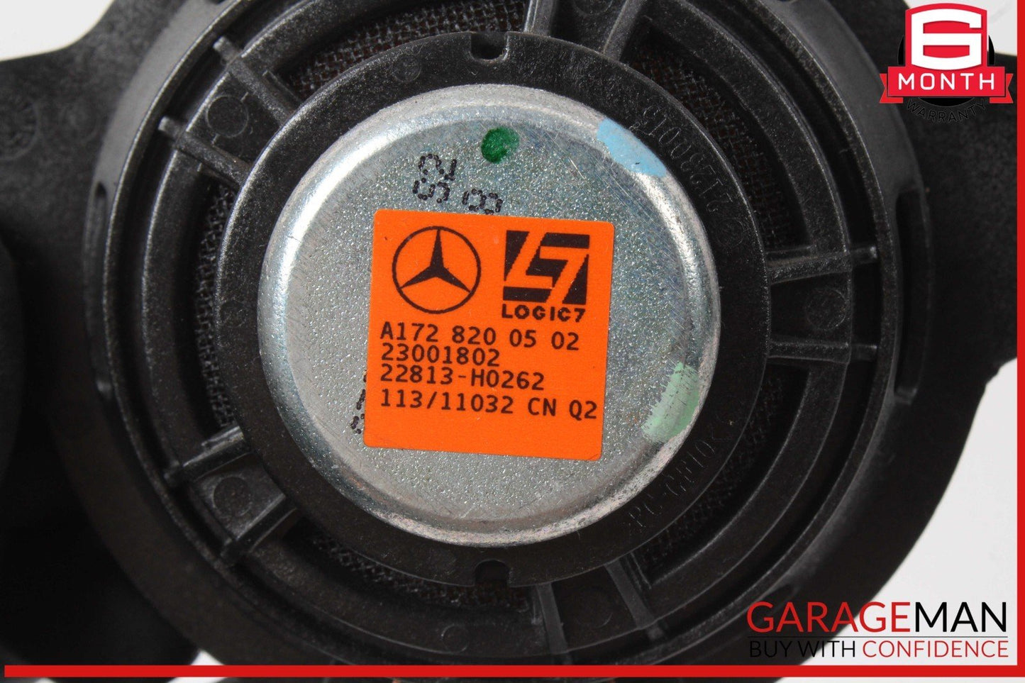 12-20 Mercedes R172 SLK250 Rear Right or Left Side B Pillar Audio Sound Speaker