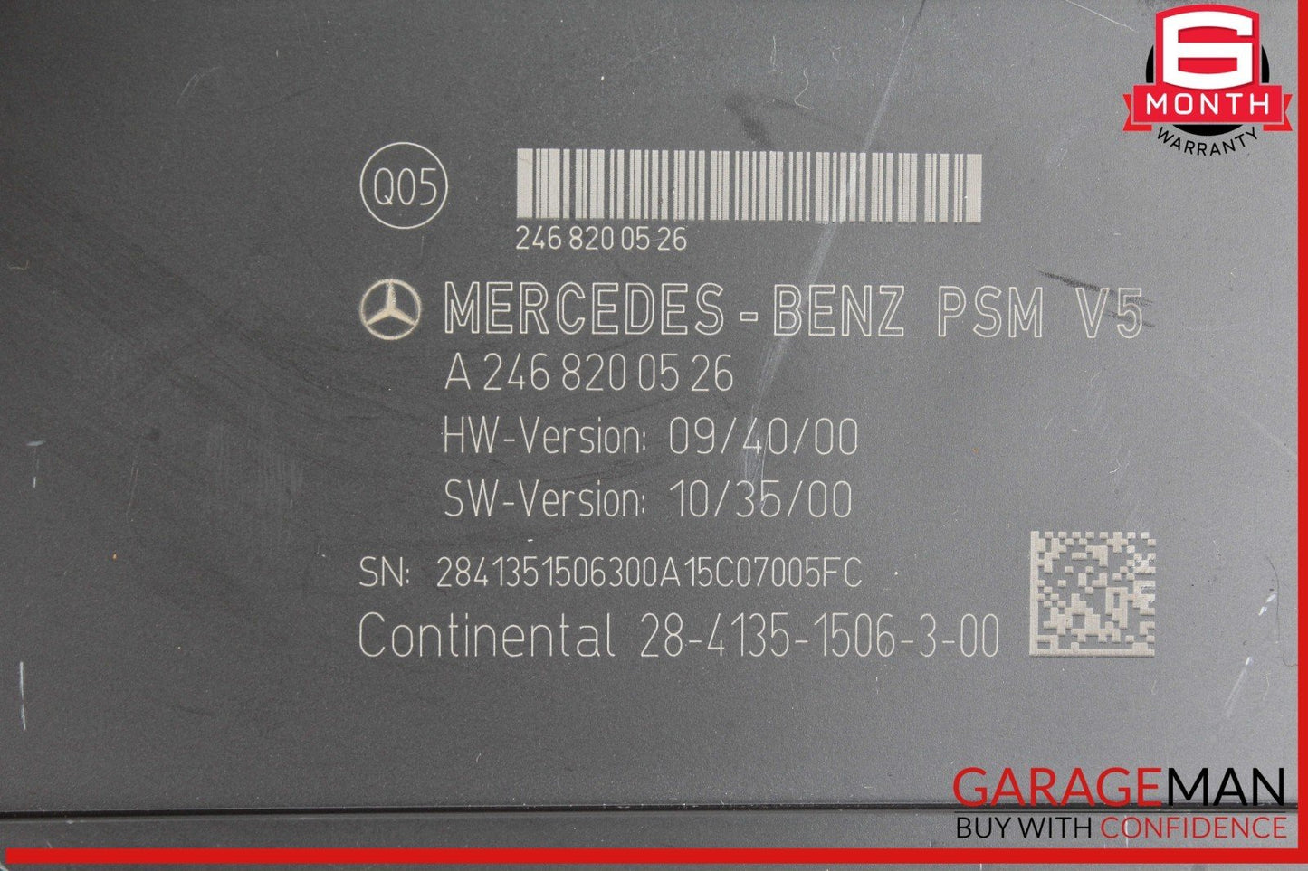 14-19 Mercedes W117 CLA250 GL450 ML550 Seat Control Module Front Right Side OEM