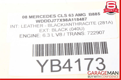 06-11 Mercedes W219 CLS63 AMG Front or Rear Left Door Window Regulator Motor OEM