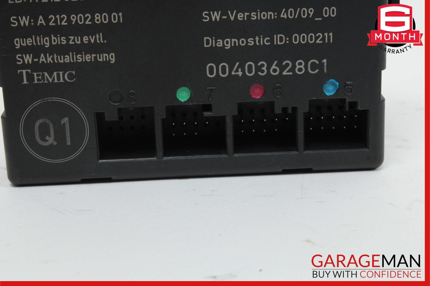 08-18 Mercedes CLS500 C250 C300 E350 Front Left Side Door Control Module Unit