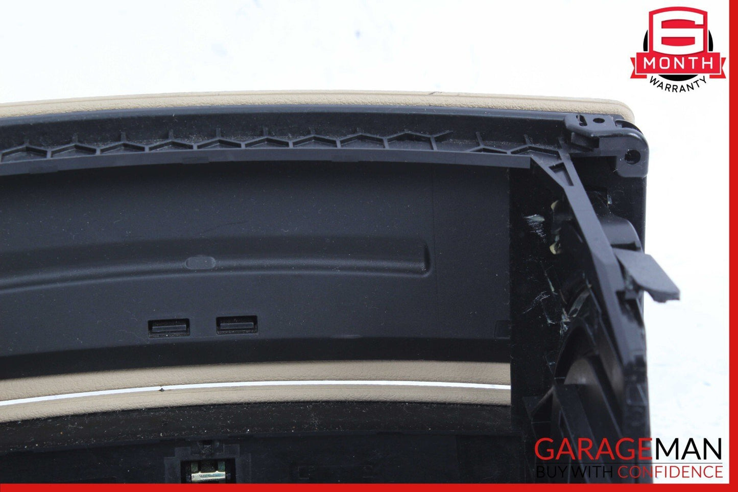 07-13 Mercedes W221 S550 S65 AMG Dash Console CD Player Cover Trim Panel OEM