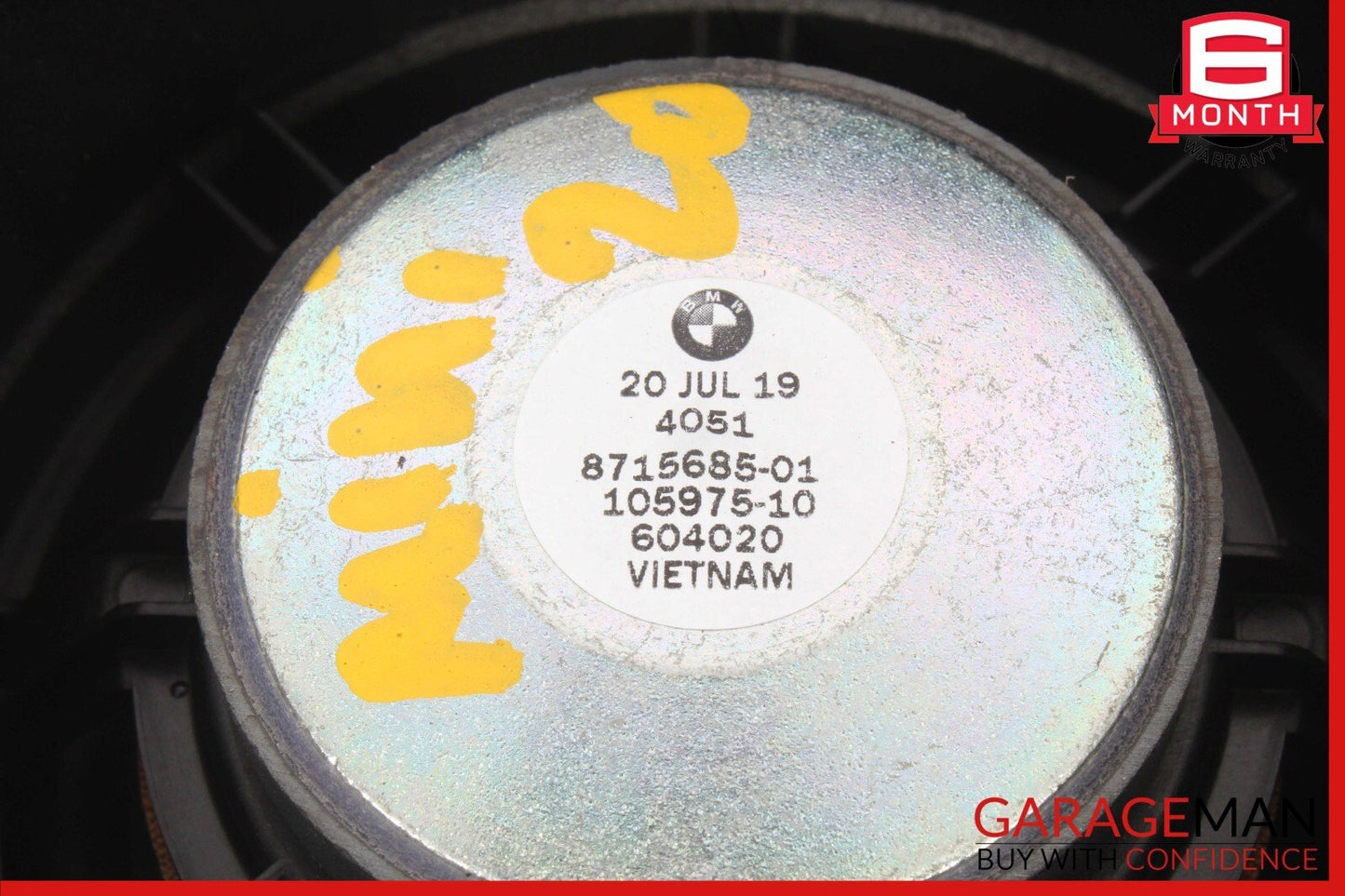 14-24 Mini Cooper Rear Left Or Rear Right Door Audio Speaker OEM