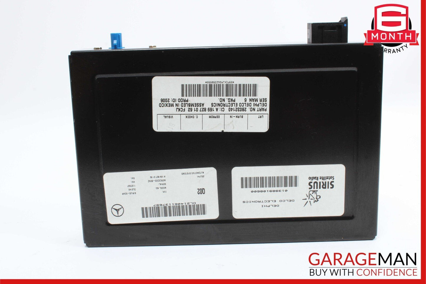 03-12 Mercedes R171 SLK230 CLK350 Sirius Satellite Radio Receiver 1698270162 OEM