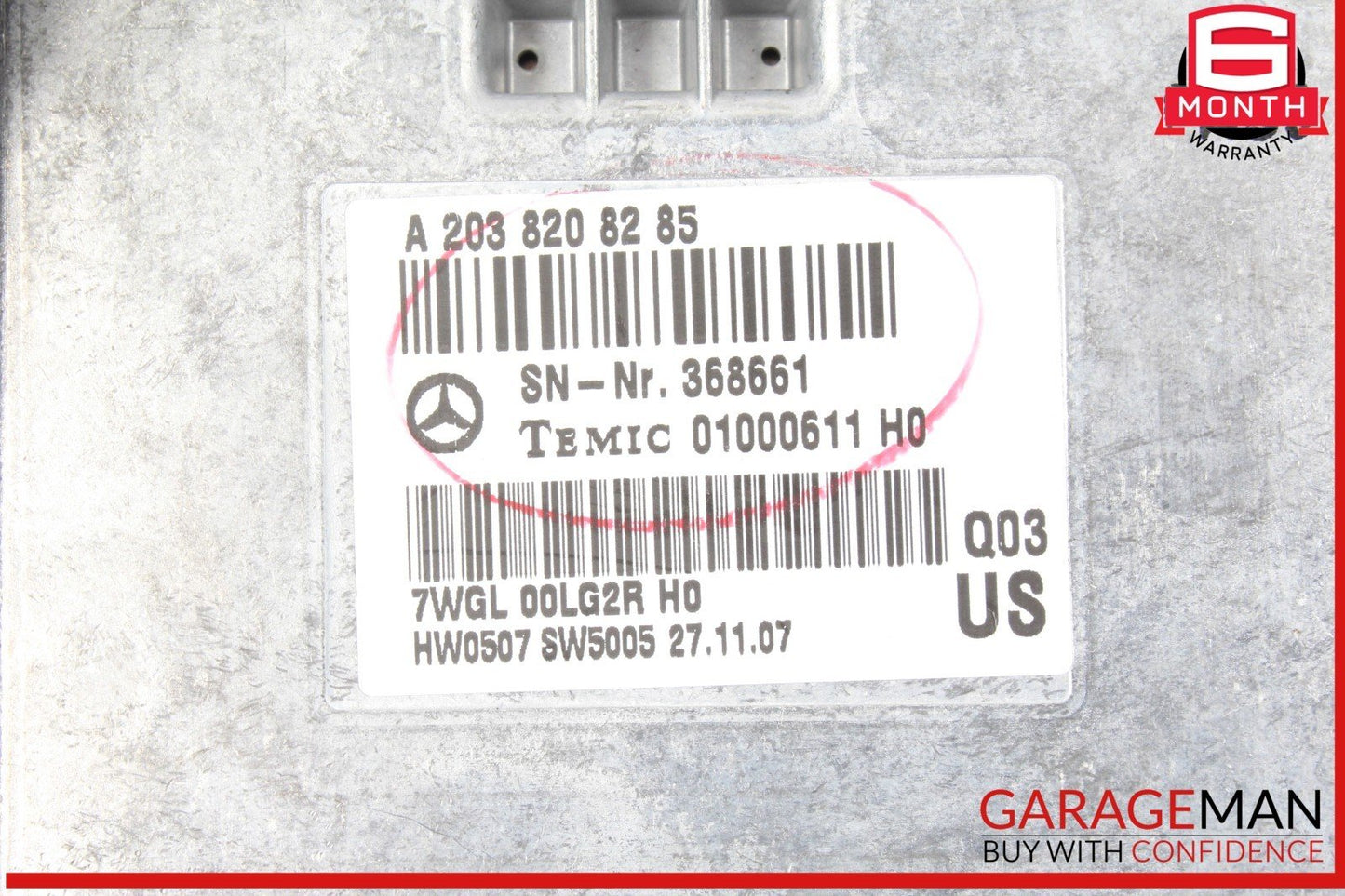 07-13 Mercedes X164 GL550 GL450 Voice Language Communication Control Module Unit