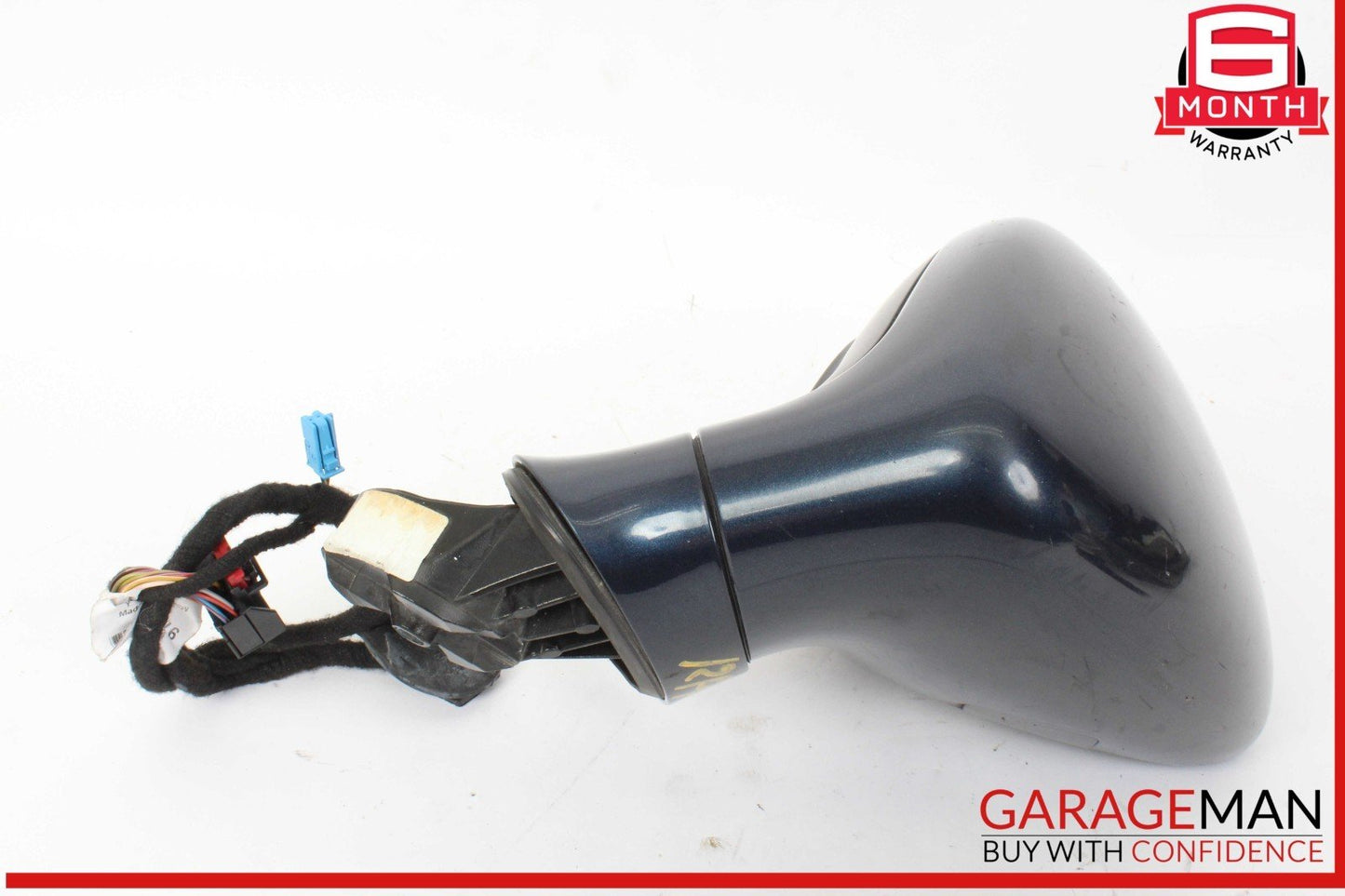 10-13 Porsche Panamera 970 Front Right Side Door Rear View Mirror Blue OEM