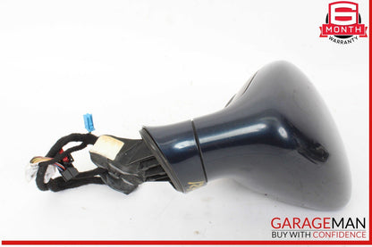 10-13 Porsche Panamera 970 Front Right Side Door Rear View Mirror Blue OEM