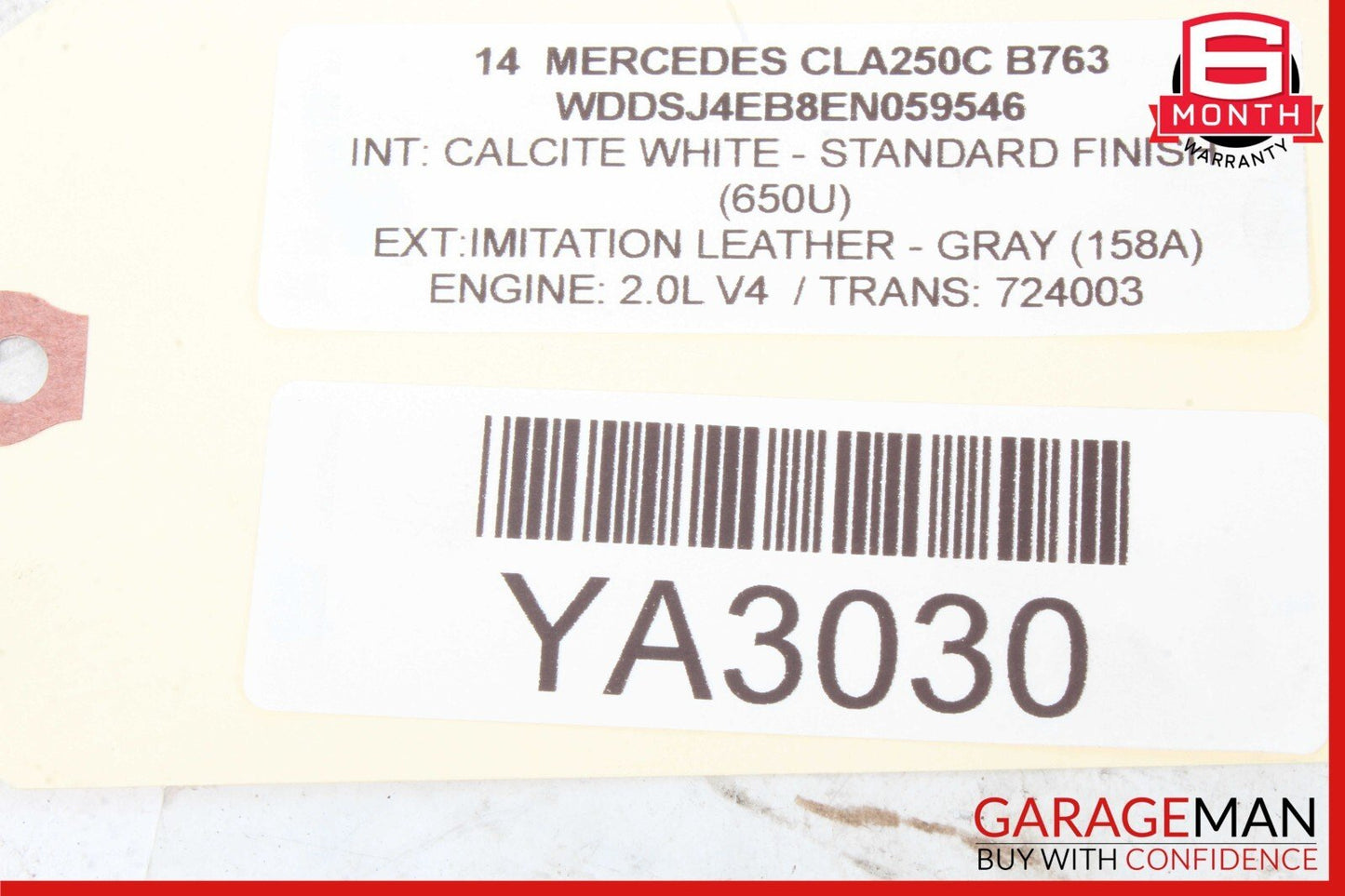 14-18 Mercedes W117 CLA250 CLA45 Rear Right Side Door Lock Latch Actuator OEM