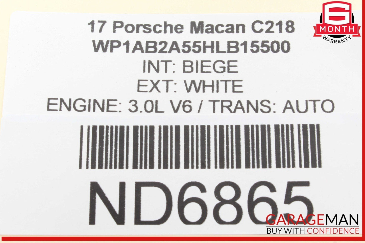 15-24 Porsche Macan 95B Headlight Head Light Control Switch 7P5941531G OEM