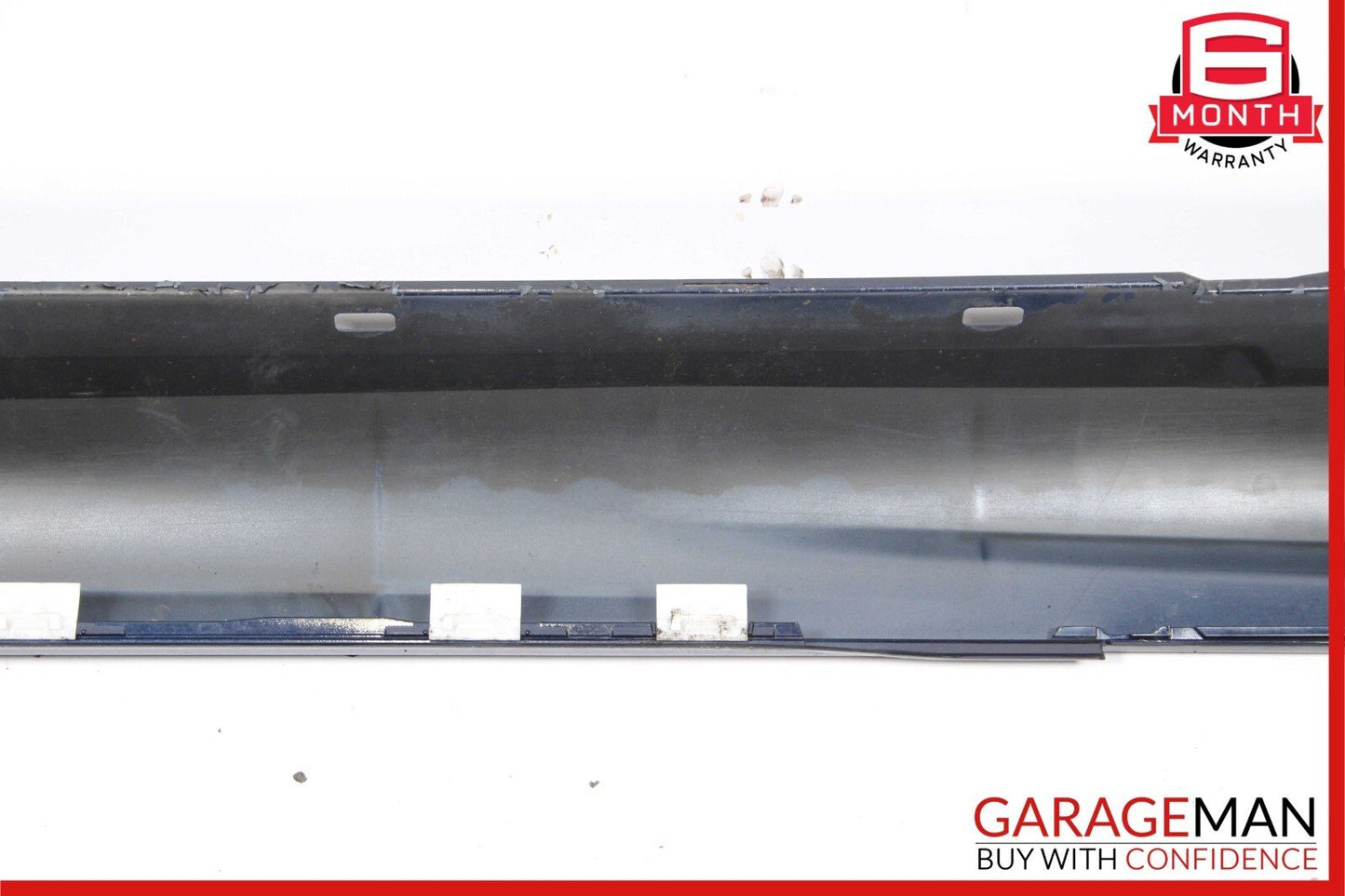 08-14 Mercedes W204 C250 AMG Sport Sedan Left Side Skirt Rocker Moulding Blue