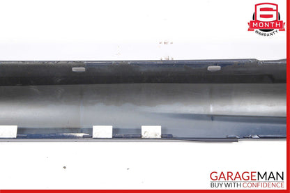 08-14 Mercedes W204 C250 AMG Sport Sedan Left Side Skirt Rocker Moulding Blue