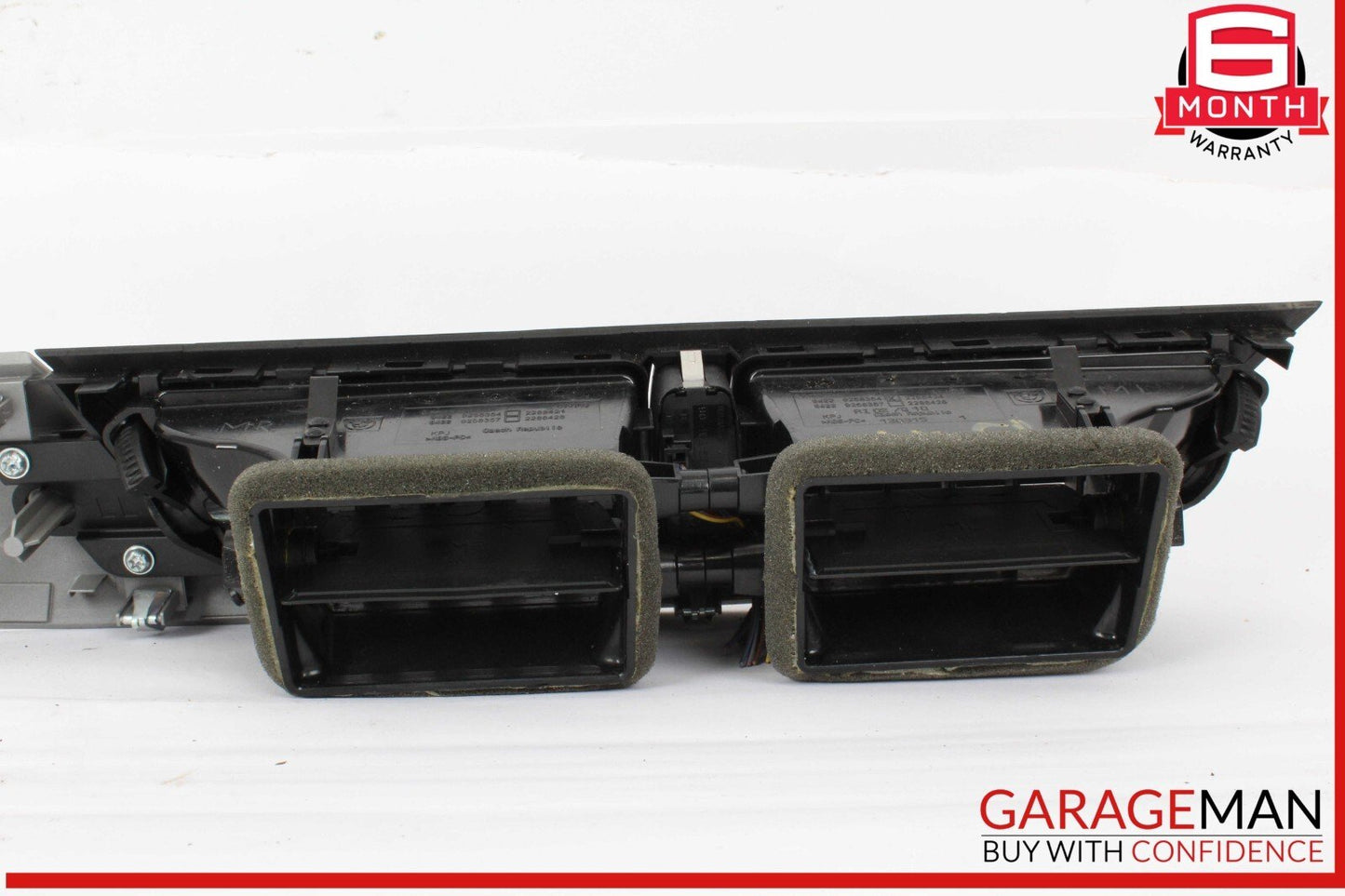 12-15 BMW X1 Center Interior Trim Cover Dash Panel w/ Air Vents