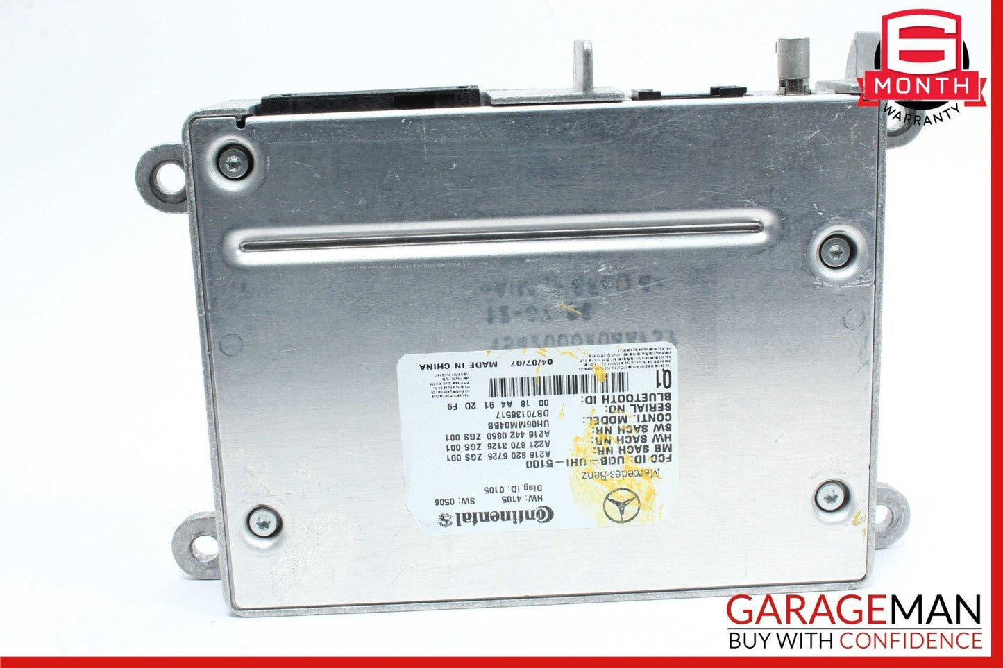 07-13 Mercedes W216 CL550 S63 AMG Bluetooth Communication Control Module OEM