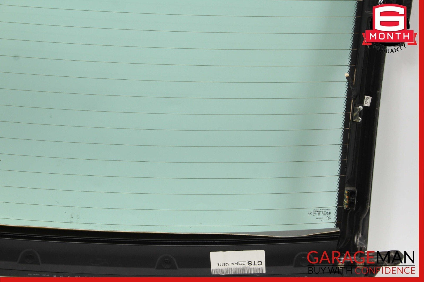 03-11 Mercedes R230 SL500 SL63 AMG Rear Windshield Back Window Auto Glass Clear