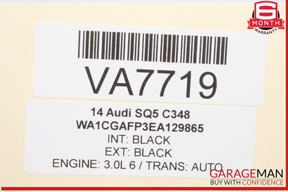 14-17 Audi SQ5 Q5 Front Left Driver Side Window Regulator Motor 8K0959801B OEM