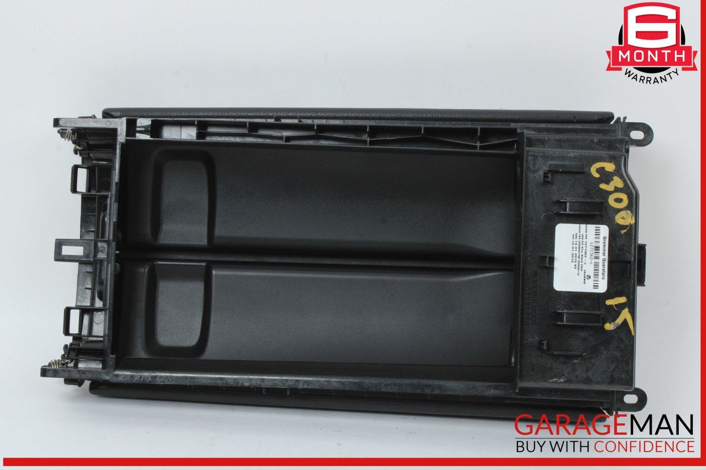 15-20 Mercedes W205 C300 Center Console Arm Rest Armrest Cup Holder Anthracite