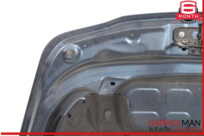 10-16 Porsche Panamera 970 Front Hood Bonnet Cover Panel Blue OEM