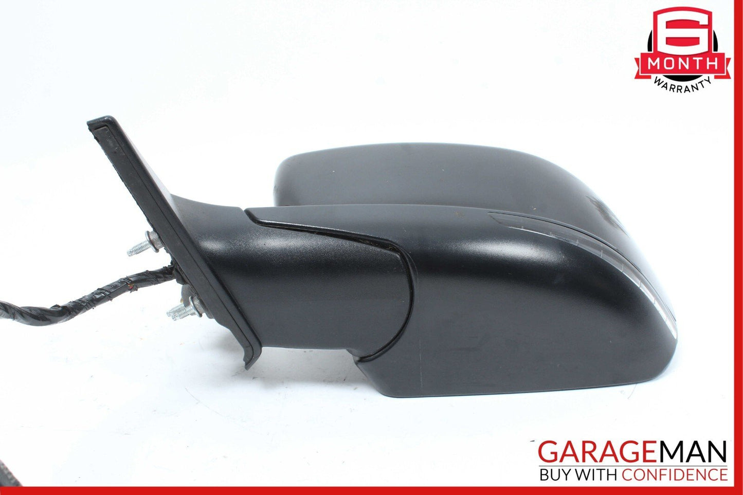 14-17 Maserati Ghibli Front Left Driver Side Mirror Door Rear View Black OEM
