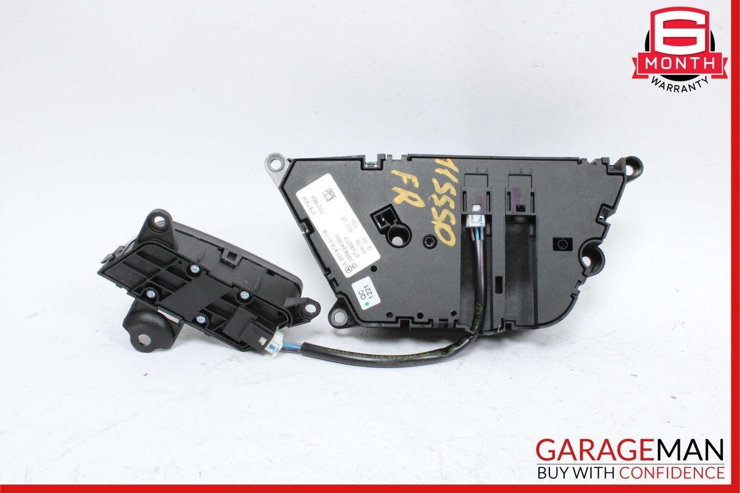 07-14 Mercedes W221 S550 CL600 Front Right Side Seat Control Switch Set OEM