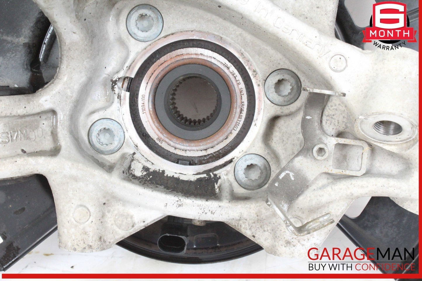 11-14 Porsche Cayenne 958 Rear Left Driver Side Spindle Knuckle Wheel Hub OEM