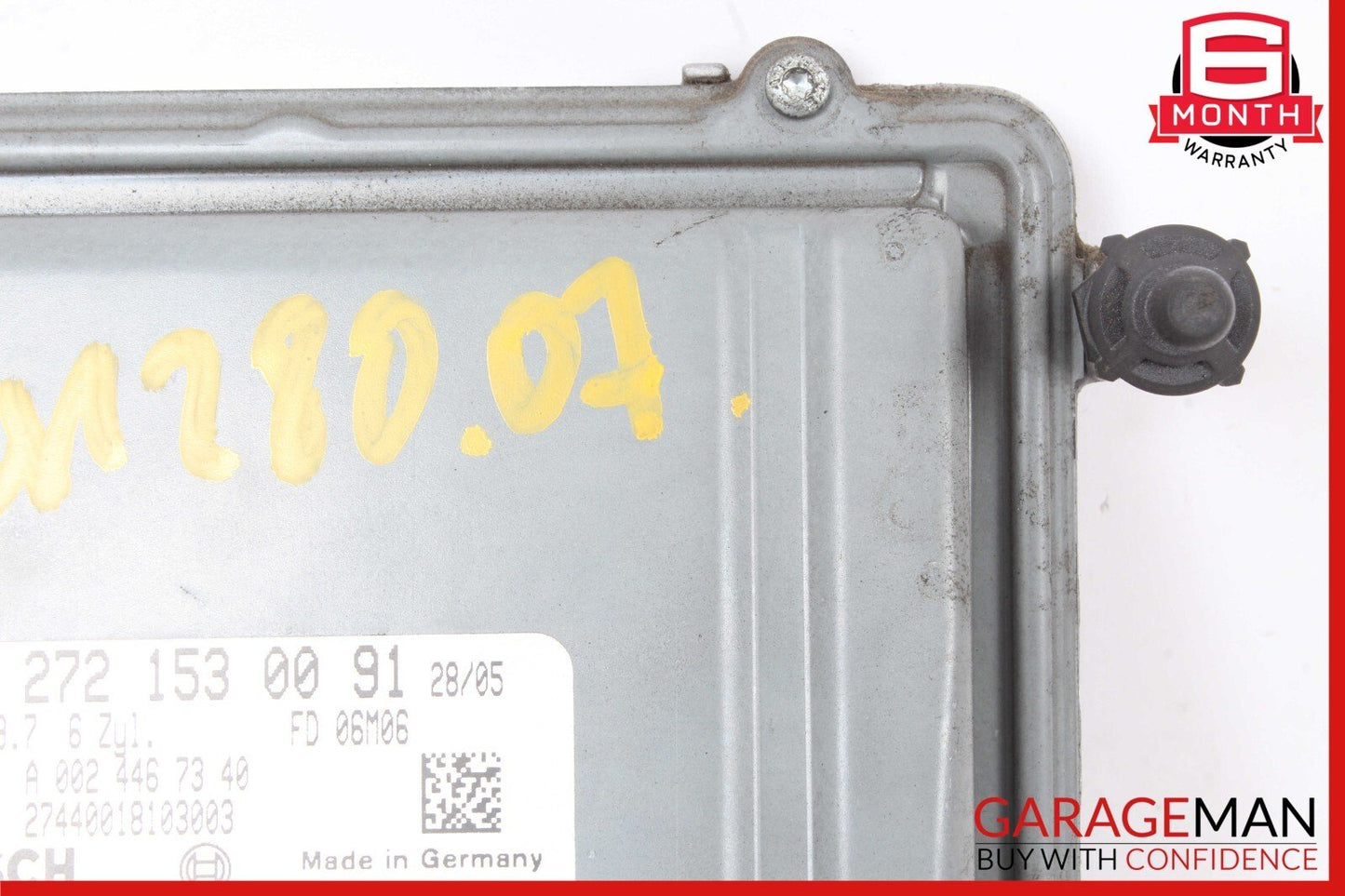 05-12 Mercedes R171 SLK280 E350 M272 ECU Engine Control Module Unit OEM