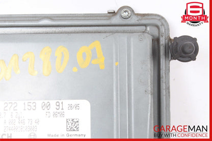 05-12 Mercedes R171 SLK280 E350 M272 ECU Engine Control Module Unit OEM
